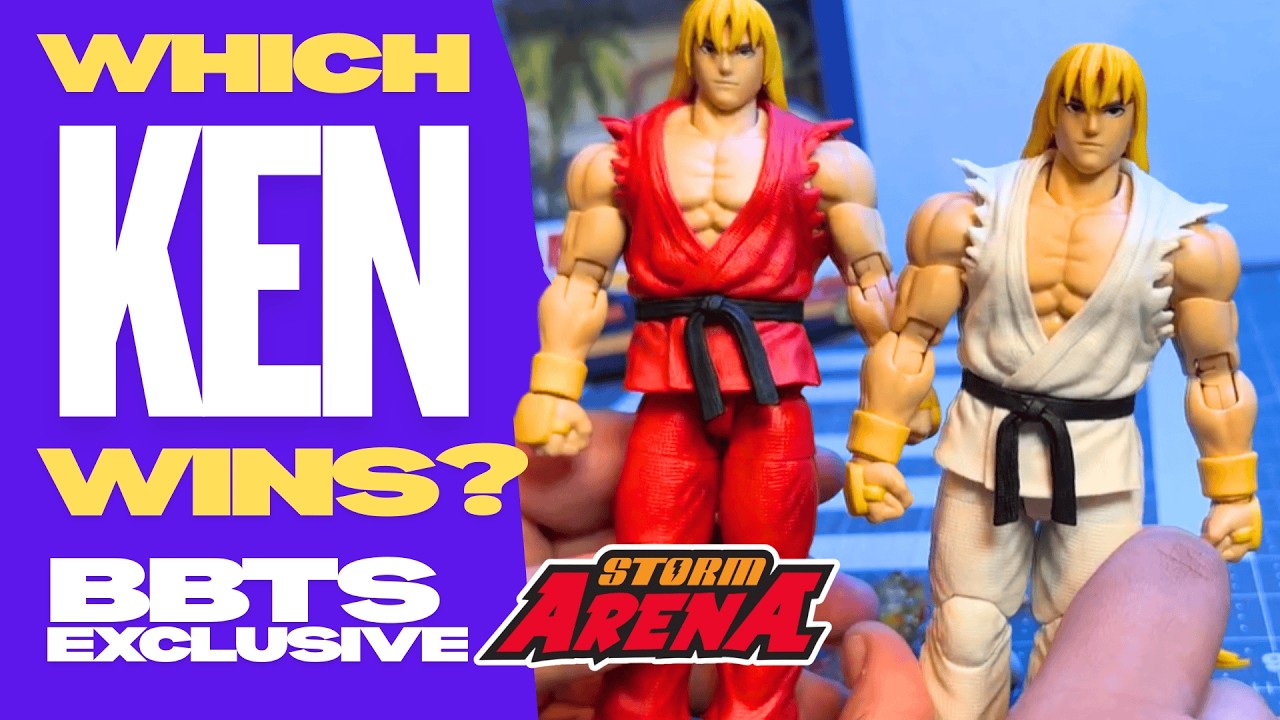 Storm Arena Alpha 3 BBTS Exclusive White Ken vs P1 Red Ken. Which Ken Wins?