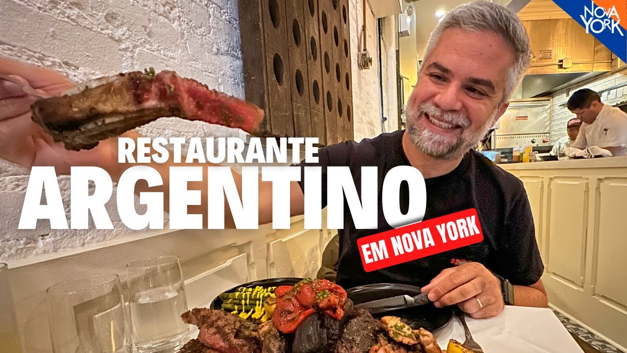 🇦🇷 Restaurante ARGENTINO em Nova York | Palermo NYC