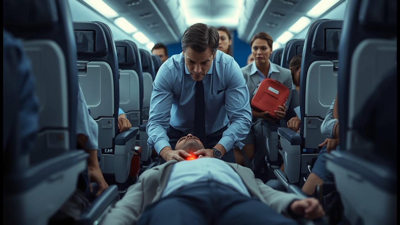 Single Dad Saves a Billionaire Mid-Flight — Then Disappears Without a Word