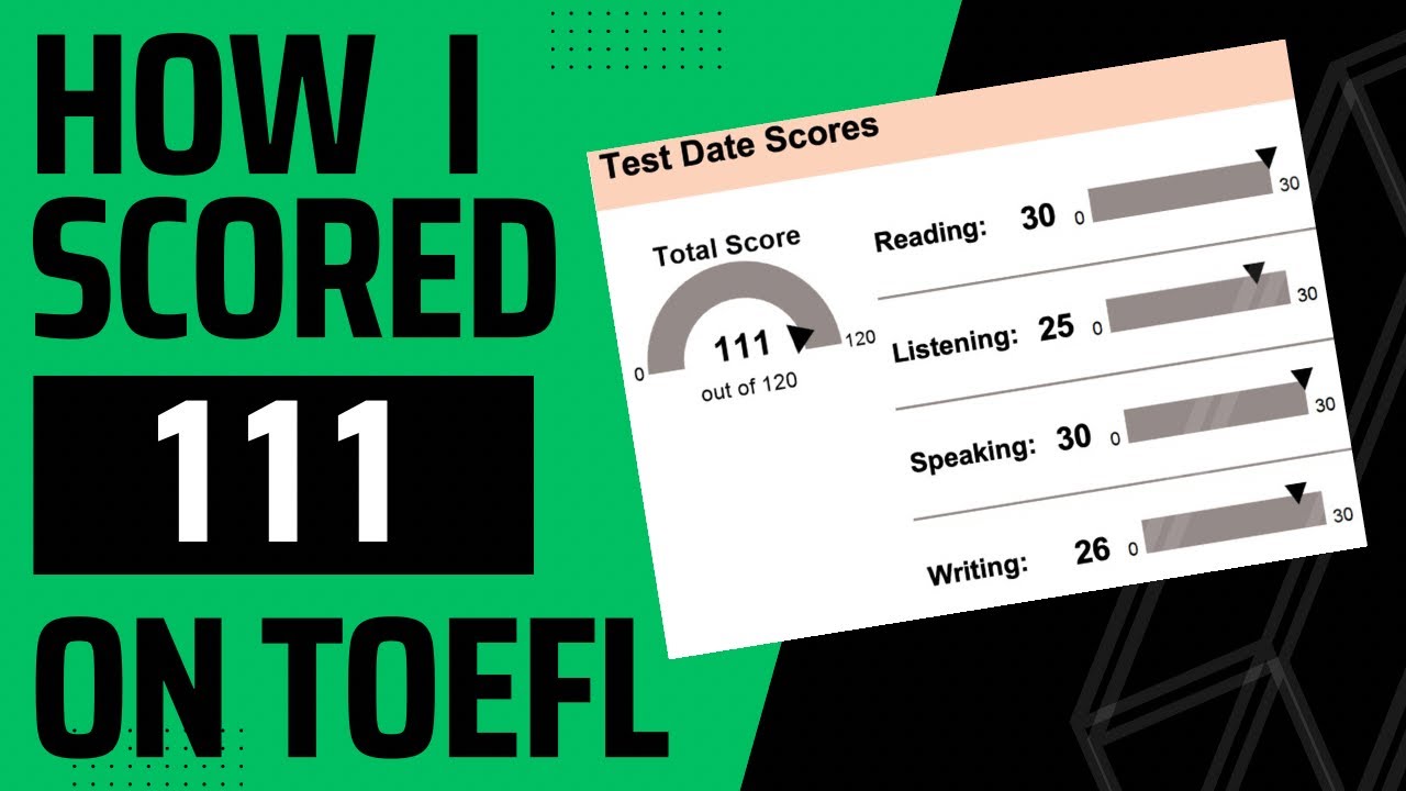 How I Scored 111 on TOEFL: Strategies for the Busy & Tip Sheet