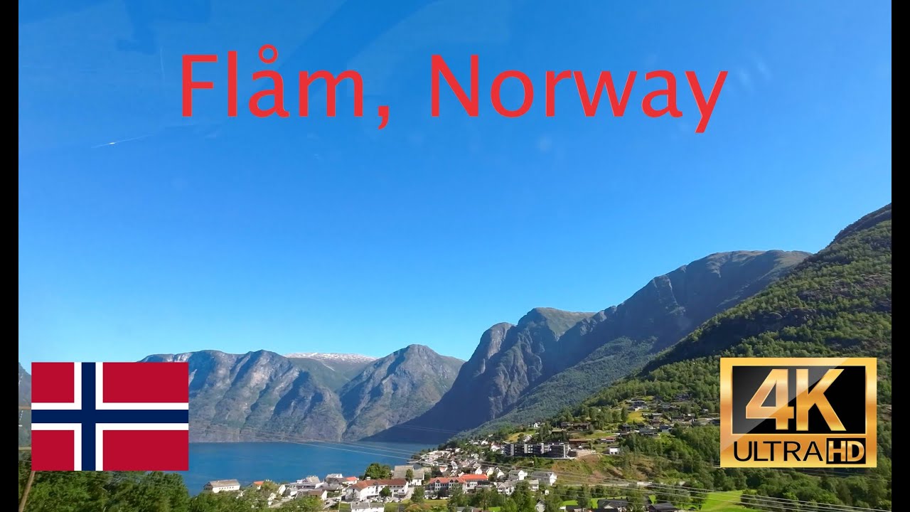 Flåm - Scenic Drive | 4K UHD