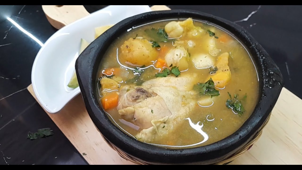 Sopa Pollo Campesino Saludable y Reconfortante