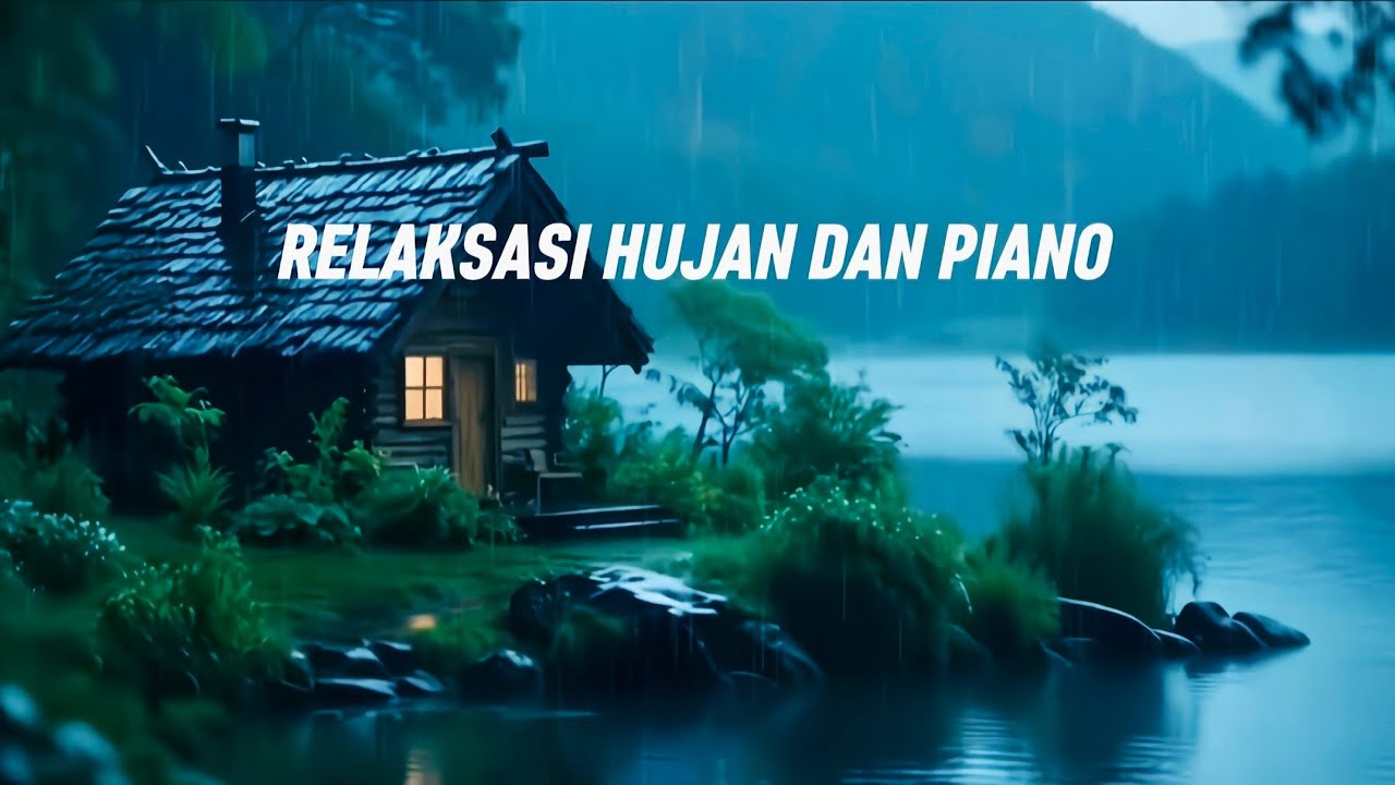 Relaksasi Suara Hujan dan Piano, Musik Pengantar Tidur, Cold Air