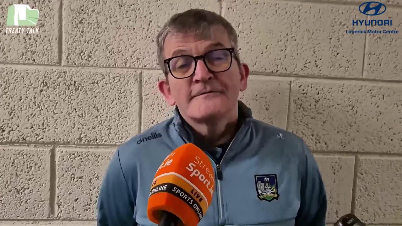 WATCH: Jimmy Lee reflects on Limerick's tense Division Three draw with Laois #SportLK