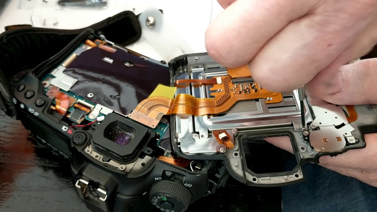 190329 Canon 7D MK II Rear LCD Display Screen Replacement