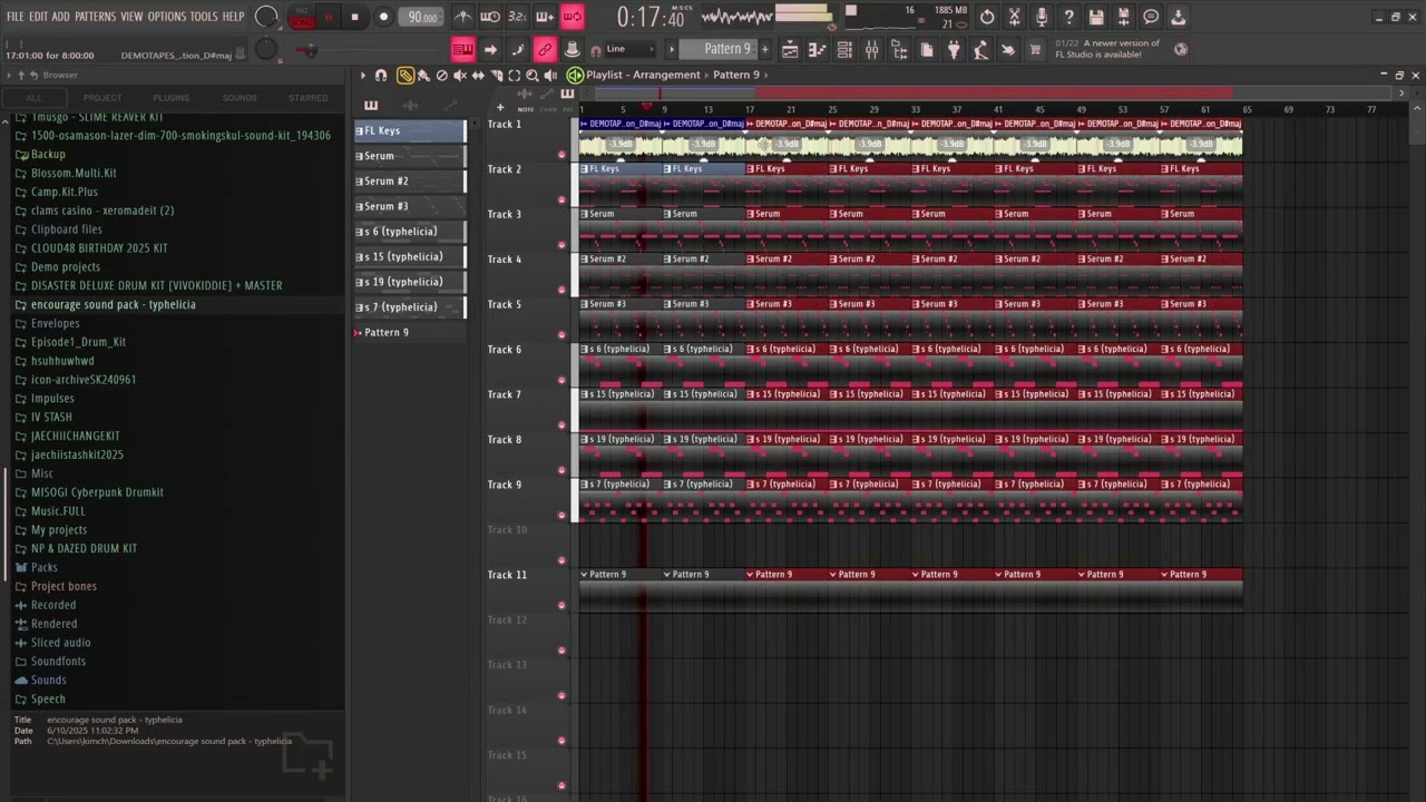 breaking down a crazy mel + adding drums