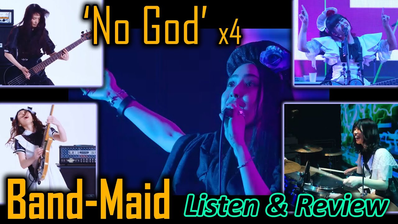 Listen/Review: BAND-MAID 'No God' (x4 - white room, 2 lives, acoustic)