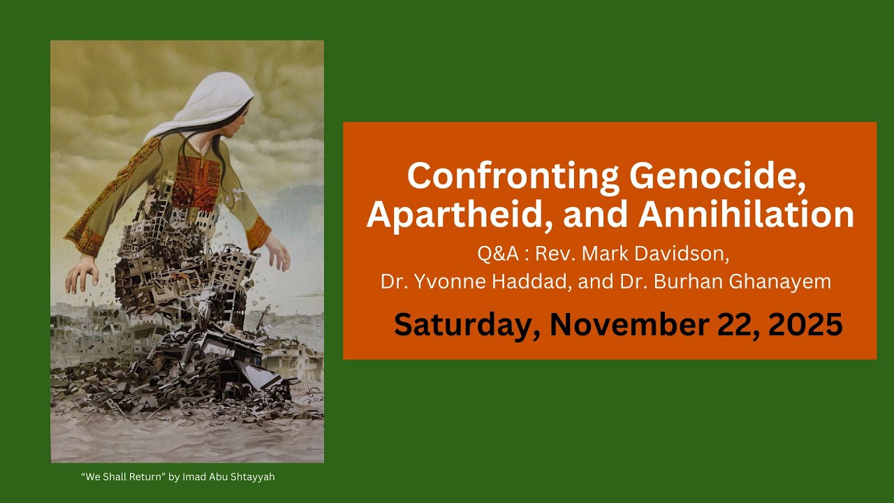 Confronting Genocide, Apartheid, and Annihilation: Q & A