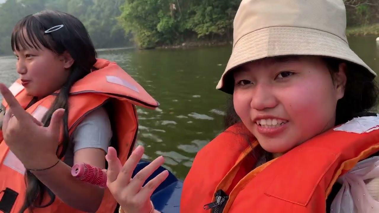 Papa Aur bhen lk ke sath boating//#arunachalpradeshvlog