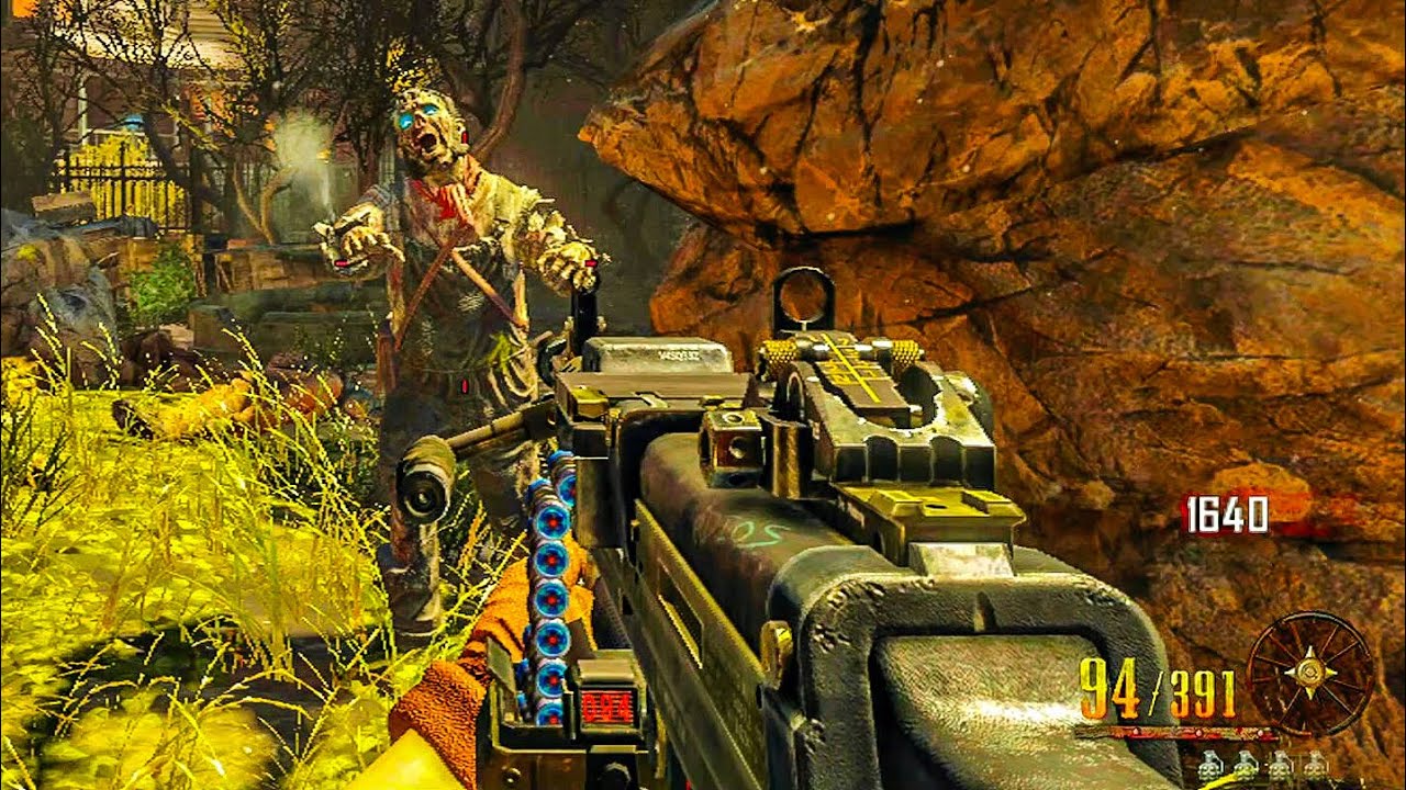 CALL OF DUTY BLACK OPS 2 ZOMBIES: BURIED GAMEPLAY! (NO COMMENTARY)