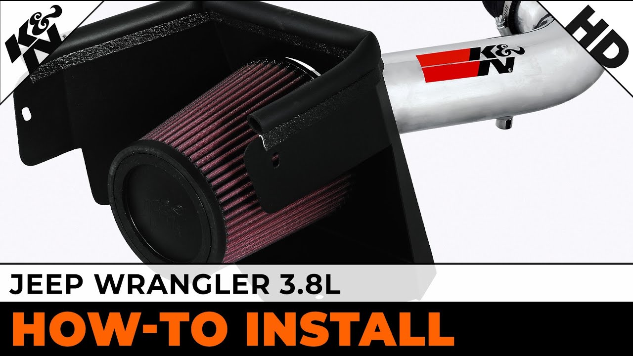 Jeep Wrangler 3.8L [#77-1553KP] Air Intake Installation