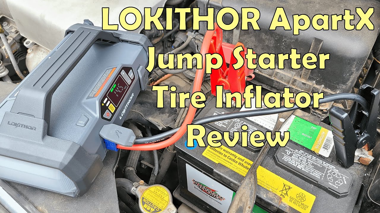 LOKITHOR ApartX Jump Starter and Tire Inflator Review