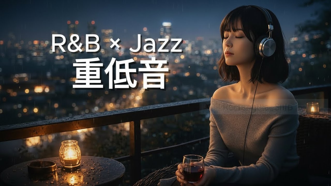この重低音、眠れなくなる | 深夜R&B Jazz Mix ☔