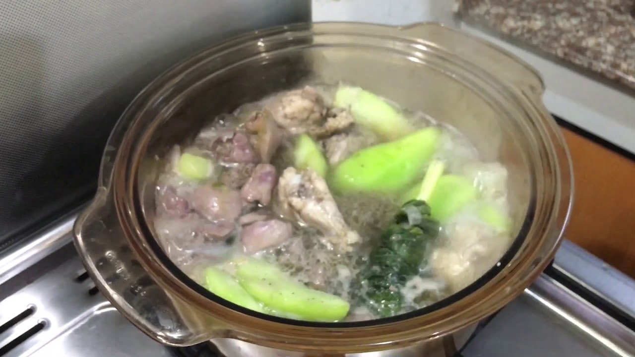 How to cook tinolang manok na hindi ginigisa