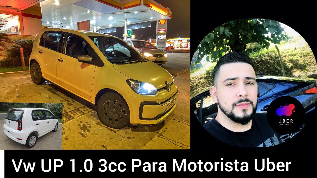 🔹 Volkswagen Up, um dos mais economicos para UBER