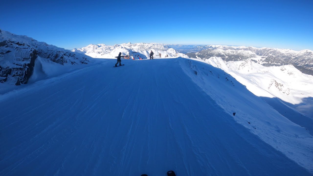 Silvretta Montafon, Piste 1a (mit Skitunnel)