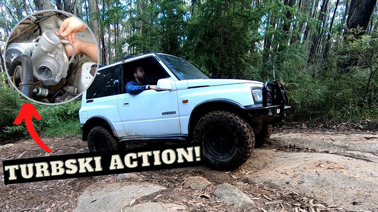 Mike's Suzuki Vitara Gets a Turbo!! -- Turbo Install PT1