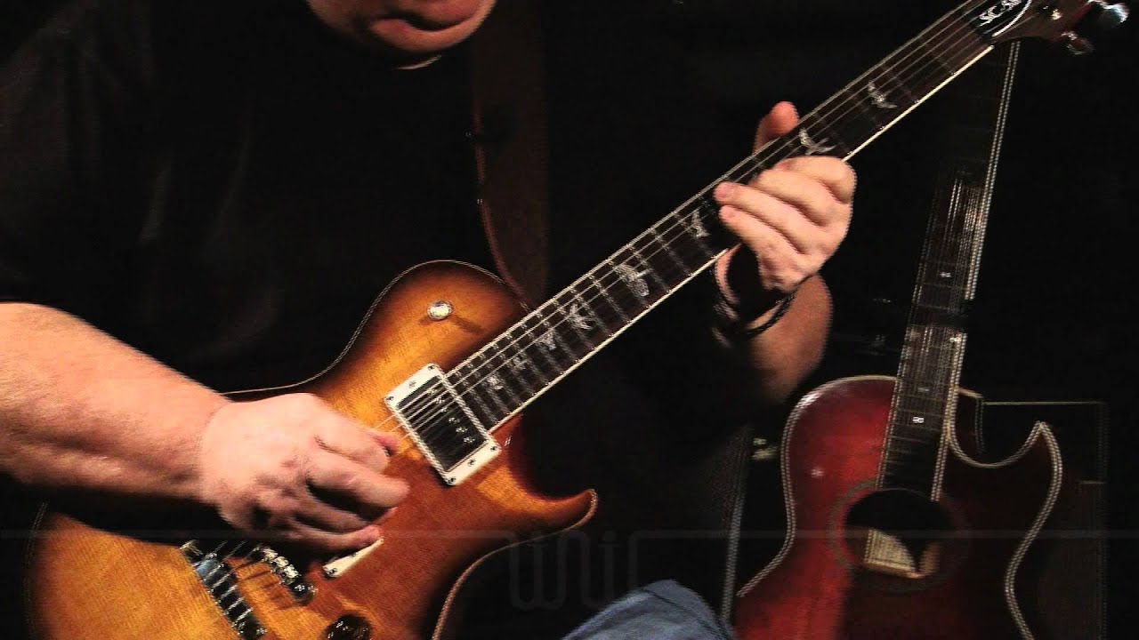 Bernie Marsden Plays 'Strictly Latino' On PRS SC58 Singlecut At Wildwire Music Selby
