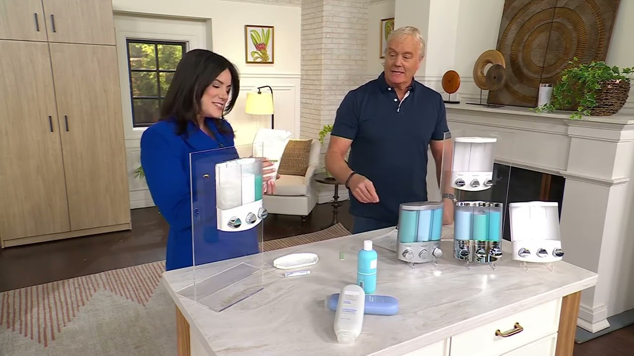 Better Living TRIO Shower Dispenser on QVC