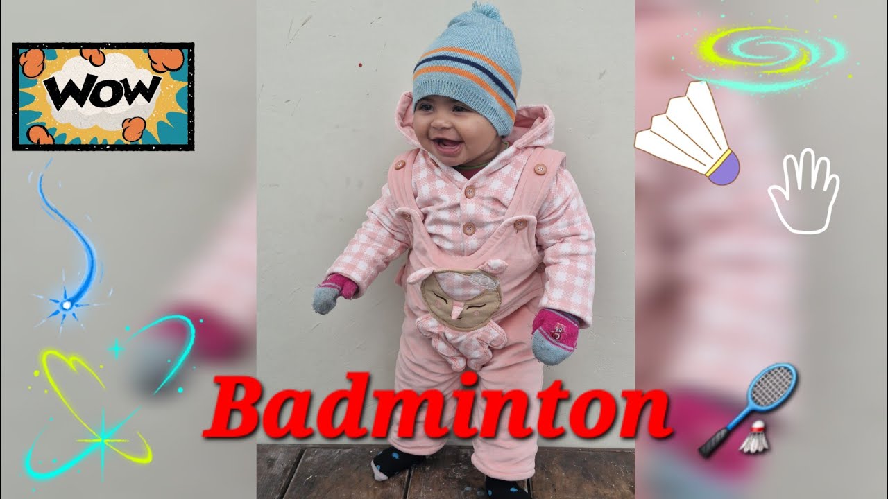 Kashu (Gudda) is playing Badminton🏸