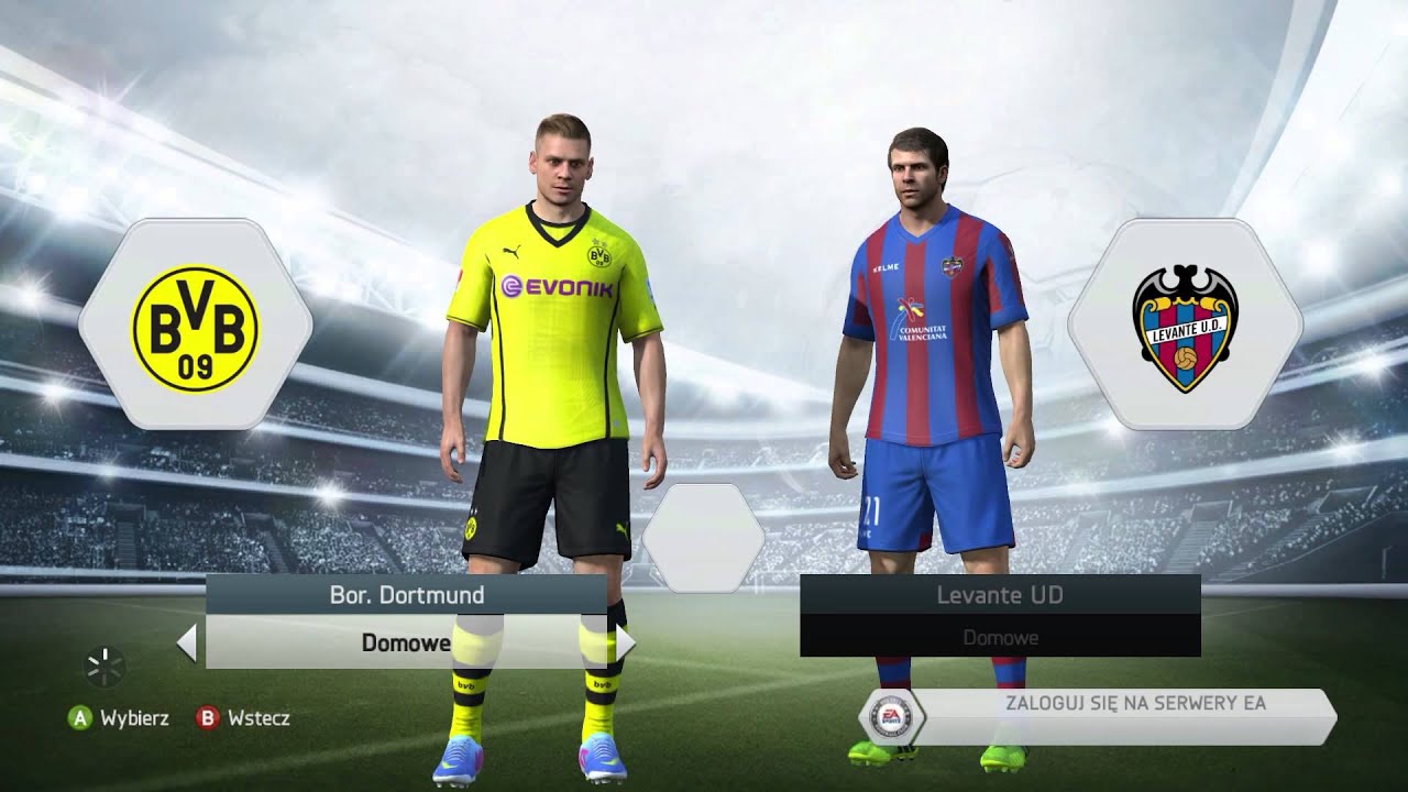 Zagrajmy w FIFA 14 Tryb Kariera - Borussia Dortmund # 01 