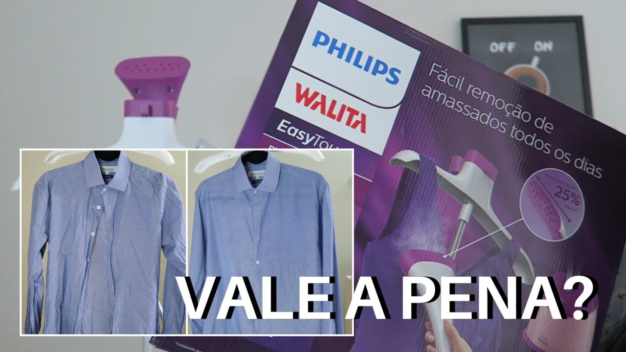 Resenha: PASSADEIRA A VAPOR | STEAMER | Philips Walita Easy Touch