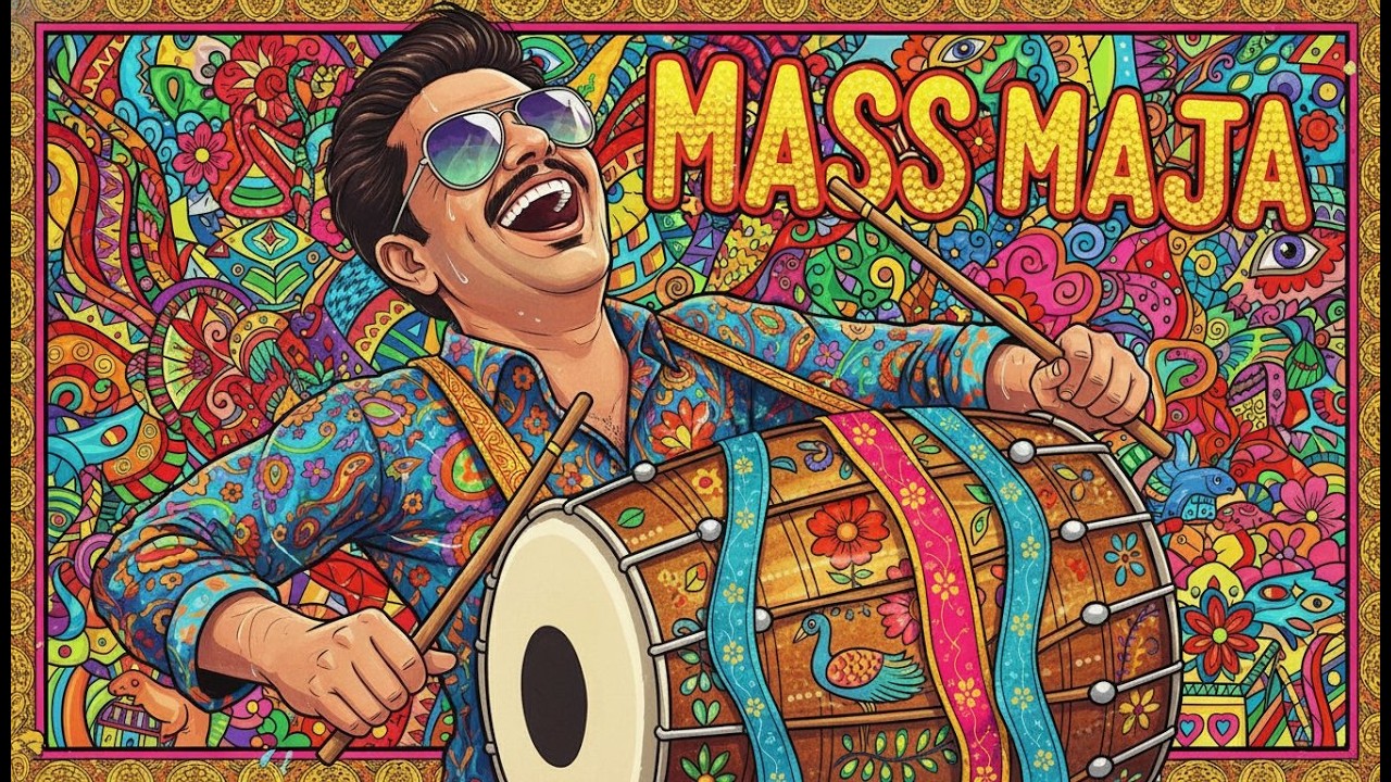Mass Maja (ಮಾಸ್ ಮಜಾ) 🥁 Ultimate Kannada Desi Party Song | Dhol Mix