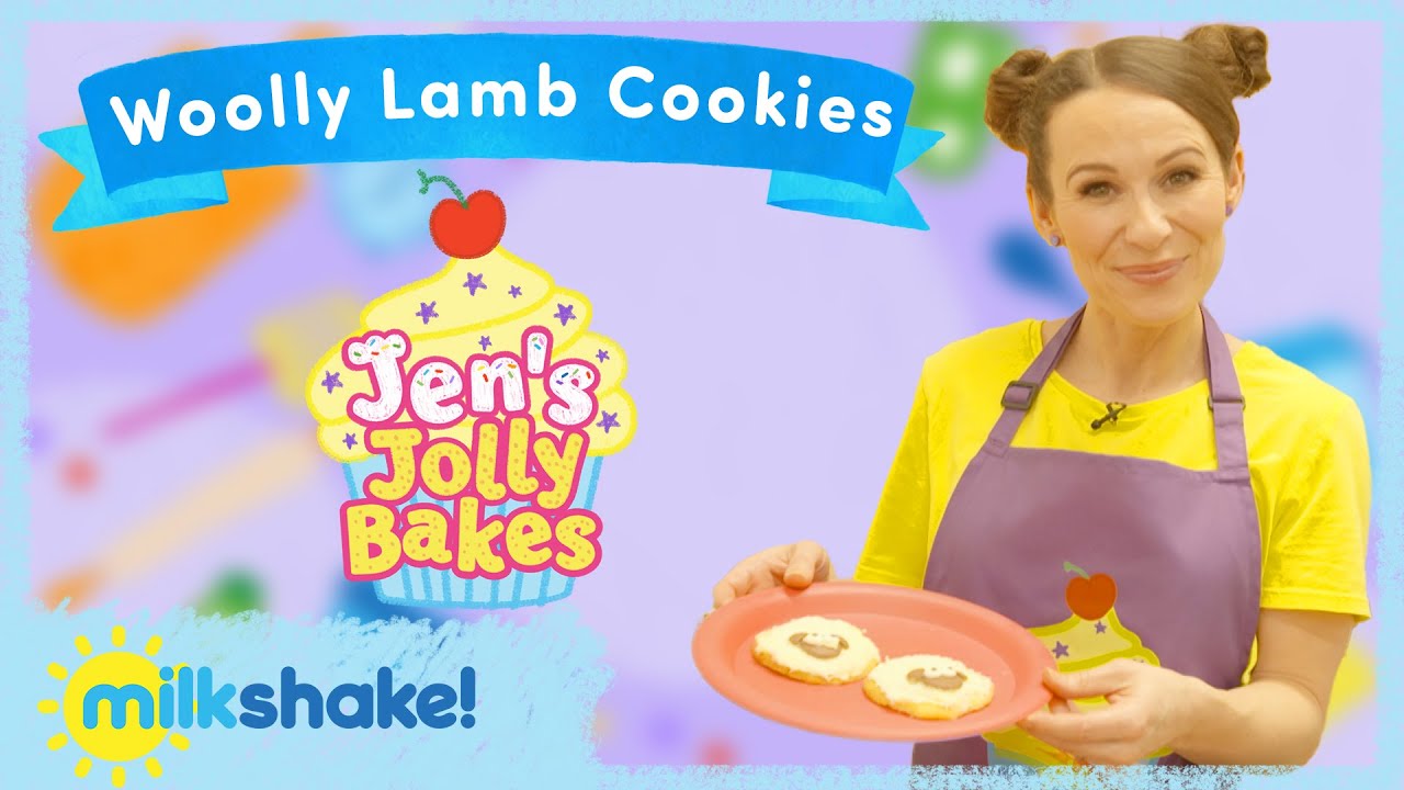 Milkshake! | Easter Jen’s Jolly Bakes | Woolly Lamb Cookies