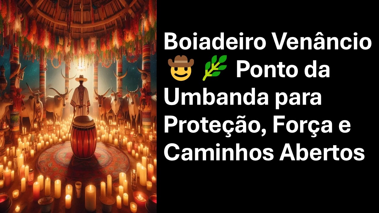 Boiadeiro Venâncio 🤠🌿 Ponto da Umbanda para Proteção, Força e Caminhos Abertos