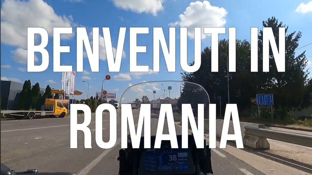 Giro in moto in Romania nel castello di Bran Renato e Rosanna EP 1 #smartphone #tour #motovlog
