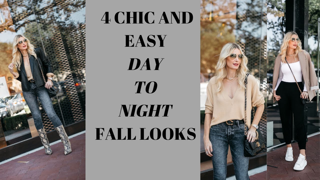 4 Day to Night Fall Looks | Fashion Over 40