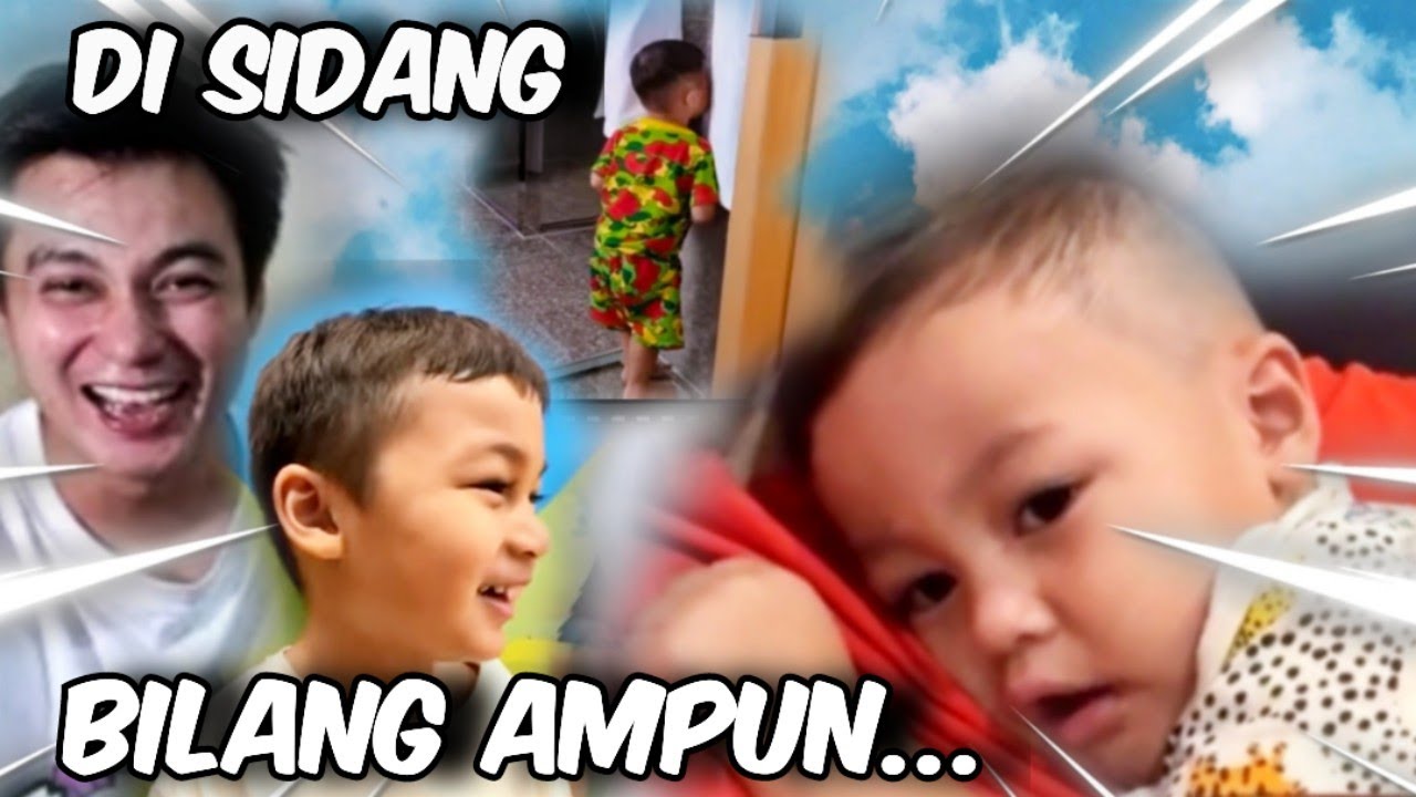 DEDEK HO DI SIDANG ‼️KARENA GIGIT KAKAK , LUCU DEDEK HO BILANG 
