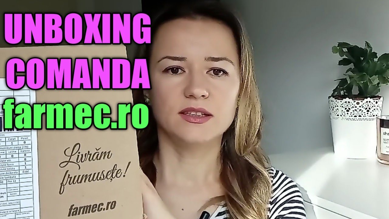 HAUL / UNBOXING farmec.ro - am cumpărat doar produse la promoție - totul la doar 90 lei