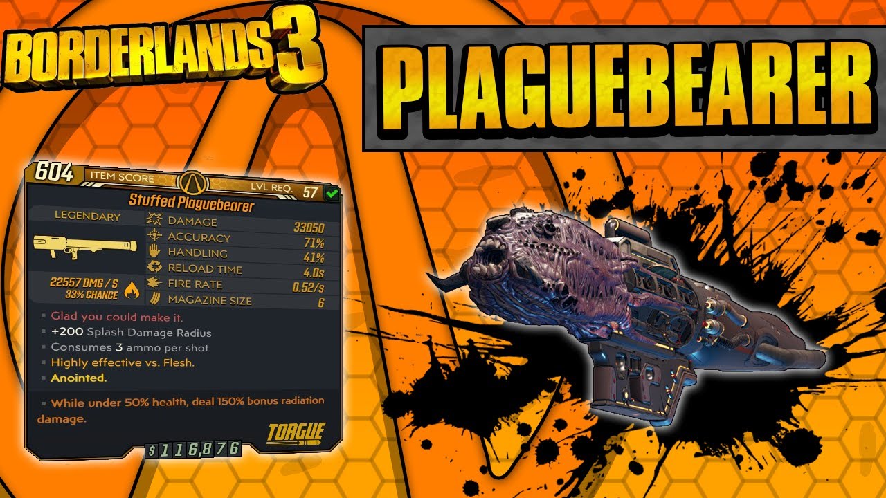 Borderlands 3 | Plaguebearer Legendary Weapon Guide (Crazy Scourge 2.0)