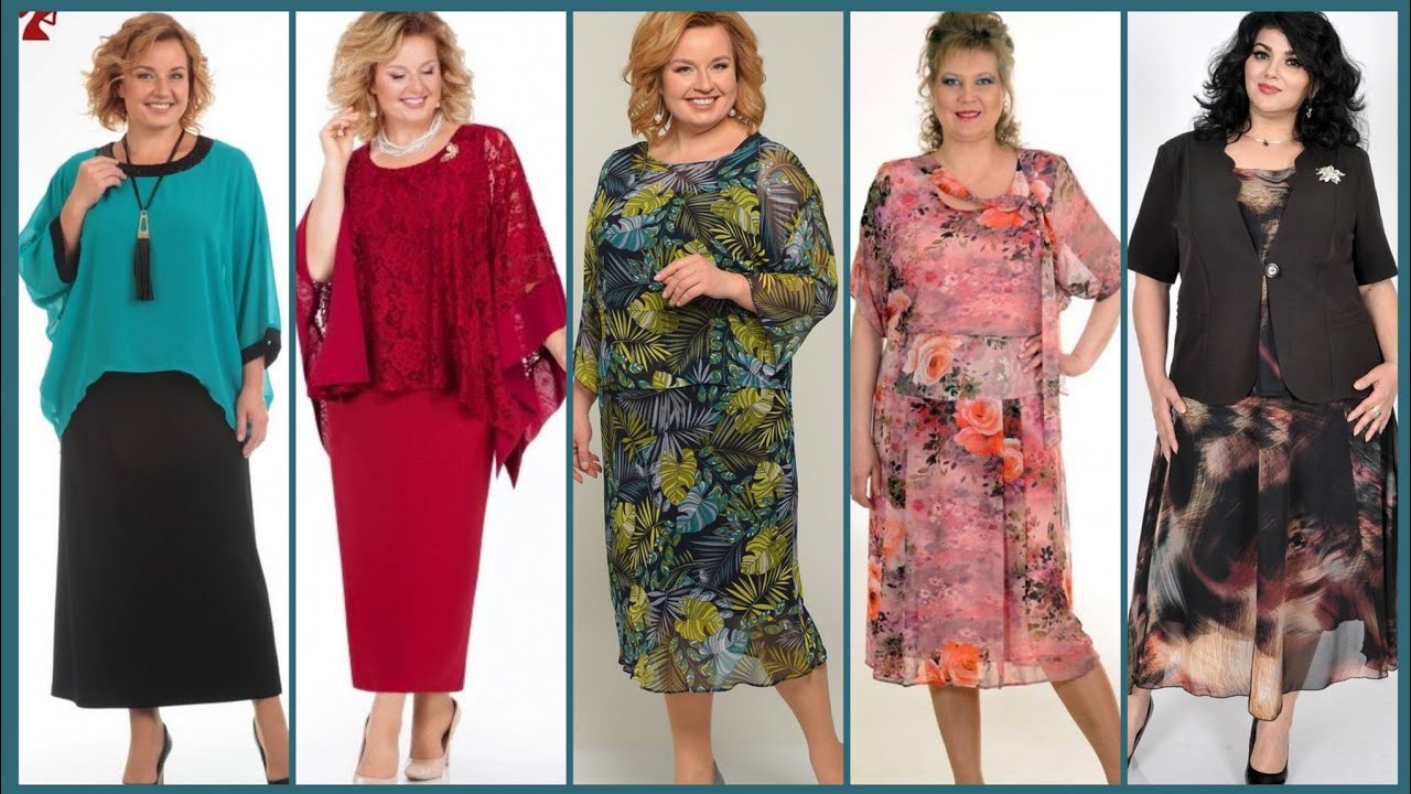 Comfortable and modern woman's dresses designing ideas #plussizemenswear