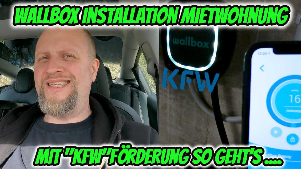 KFW F&Ouml;RDERUNG 900 EUR F&Uuml;R DEINE WALLBOX VOM STAAT! SO FUNKTIONIERT ES!