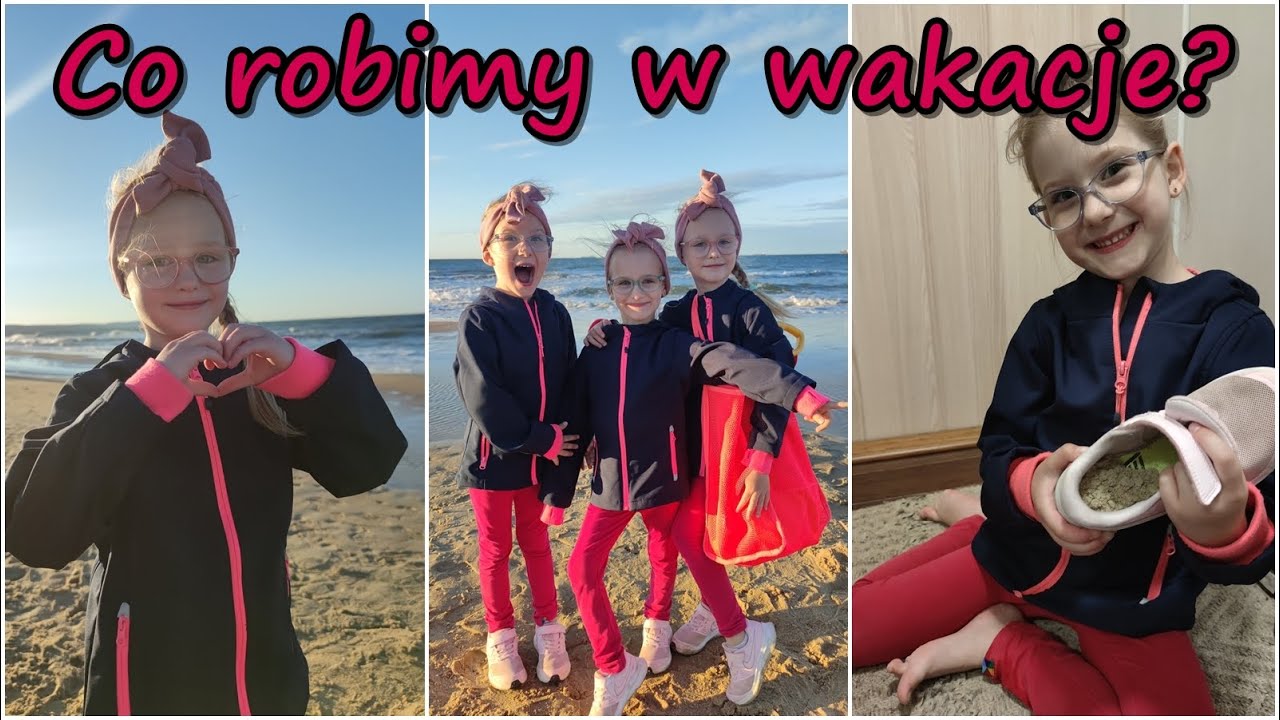 Nasz wakacyjny dzień | Nad morzem | Gra w gumę