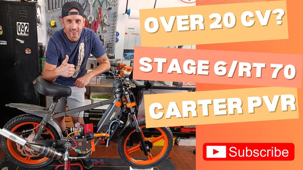 Piaggio ciao da oltre 20 CV?....#piaggio#malossi#stage6