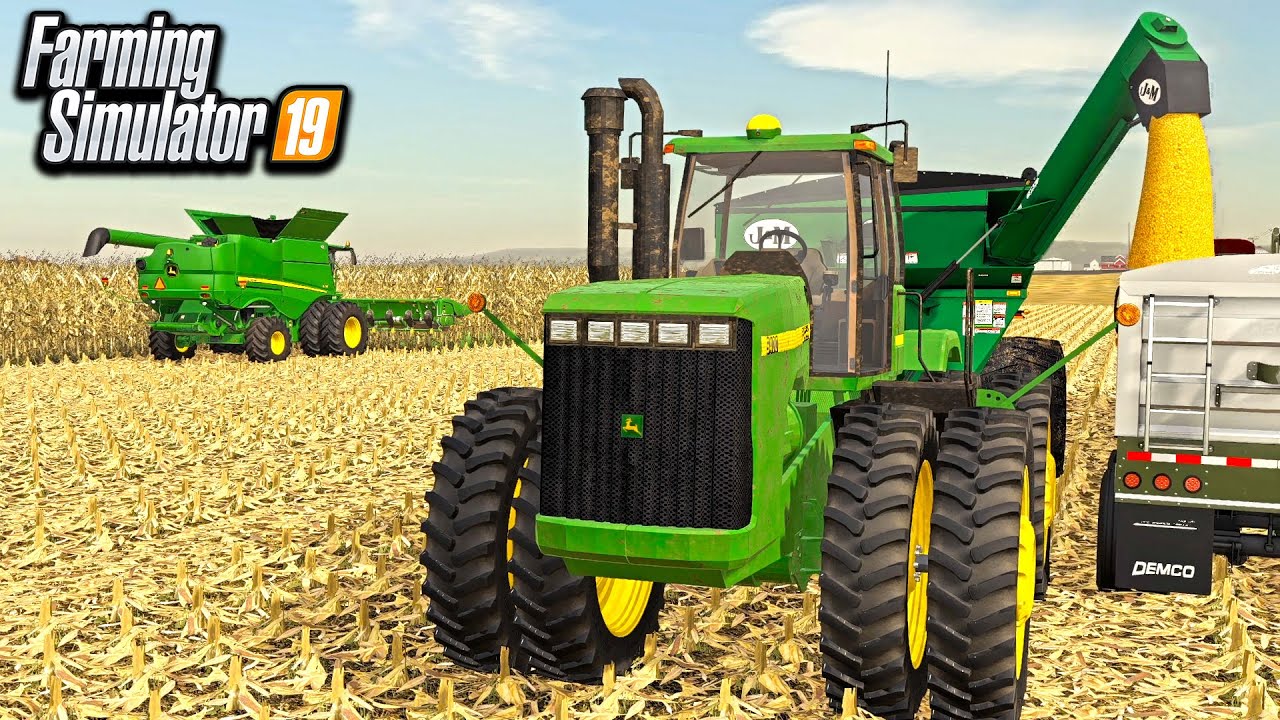 IOWA CORN HARVEST! 220 BUSHEL CORN! (ROLEPLAY) | FARMING SIMULATOR 2019