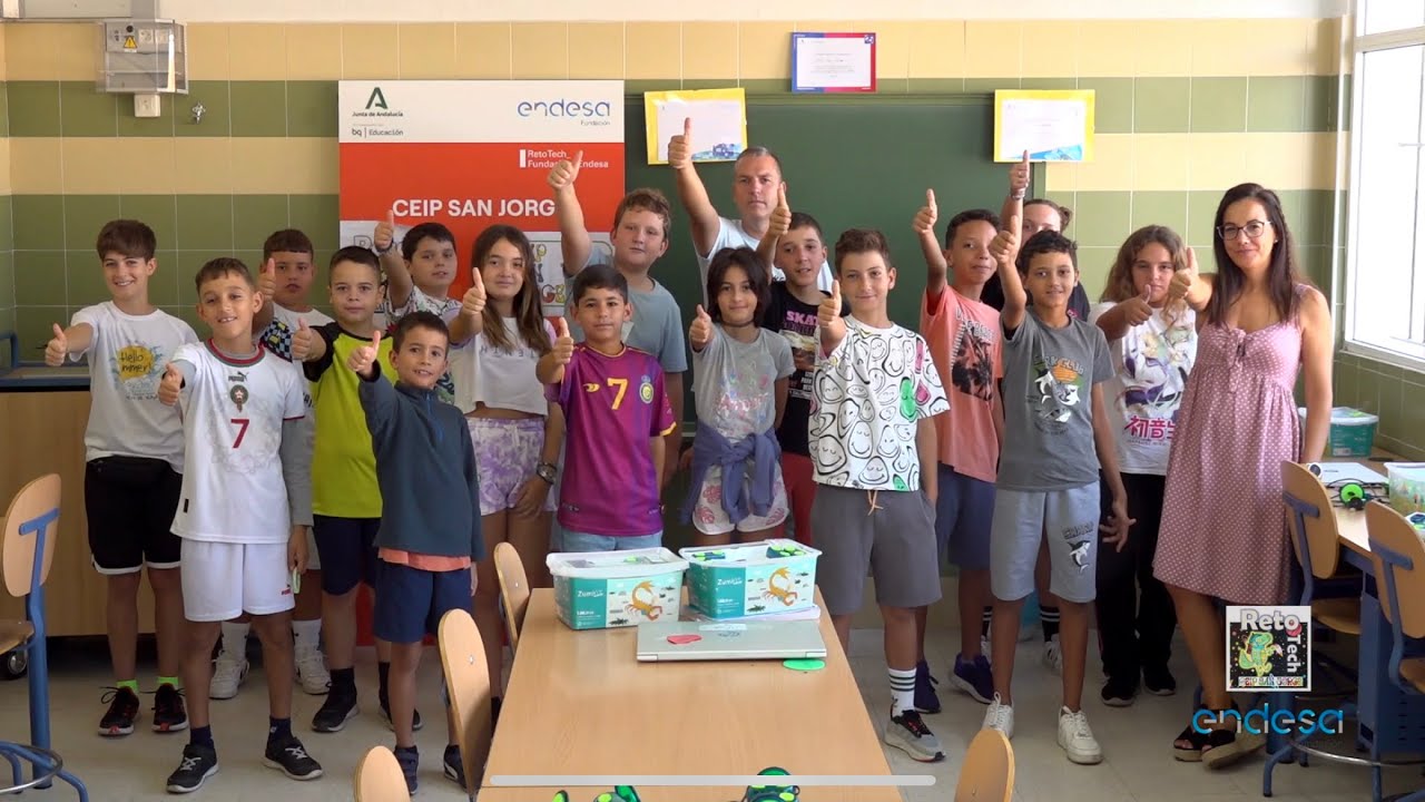 IV PARTICIPACIÓN DEL CEIP SAN JORGE EN RETOTECH DE LA FUNDACIÓN ENDESA. Curso 2023/24.