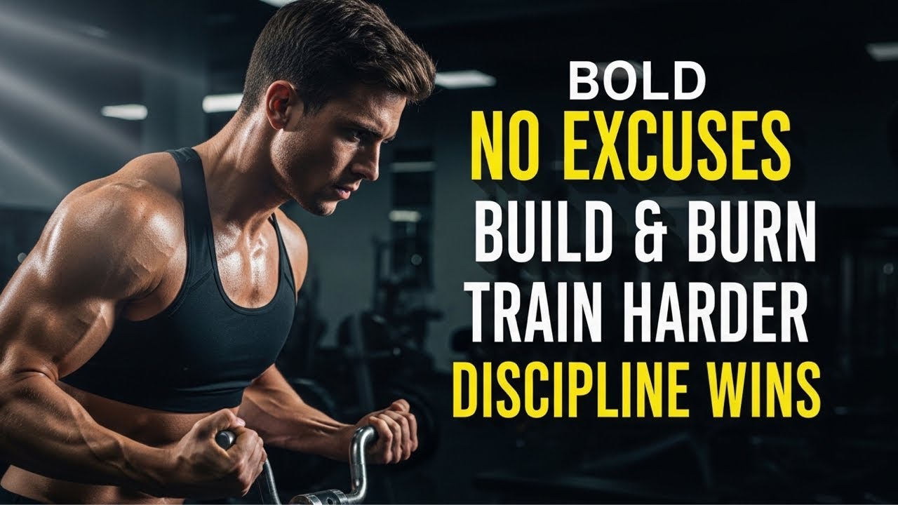 Build Muscle, Burn Fat & Stay Disciplined (Complete Beginner Guide)