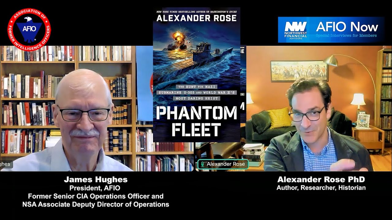 Alex Rose on Phantom Fleet: The Hunt for Nazi Submarine U-505 and World War II’s Most Daring Heist