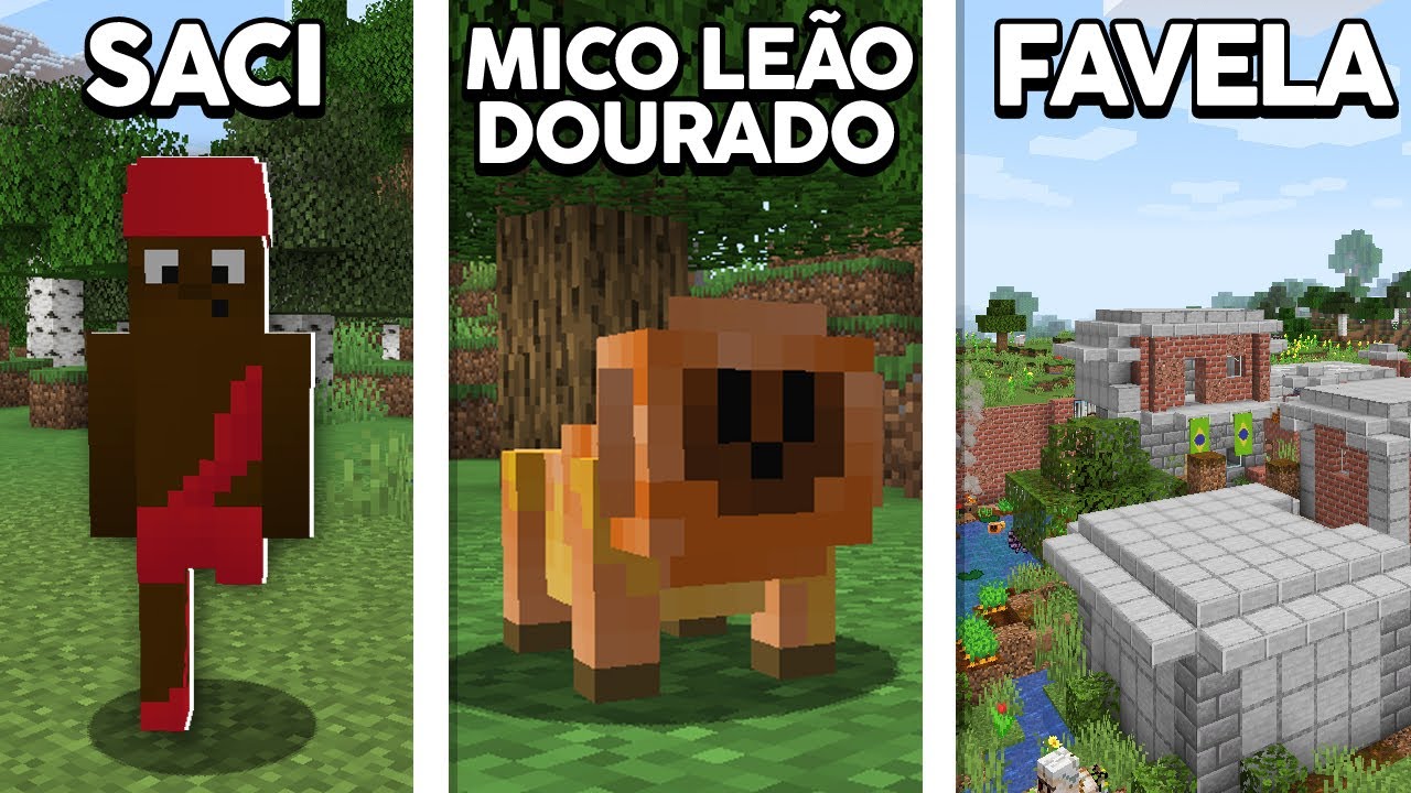 BRASIL NO MINECRAFT!