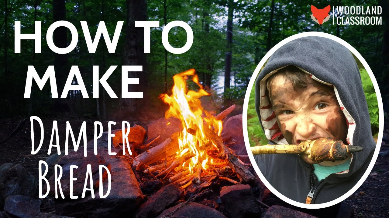 How To Make Damper Bread (Campfire Cooking)