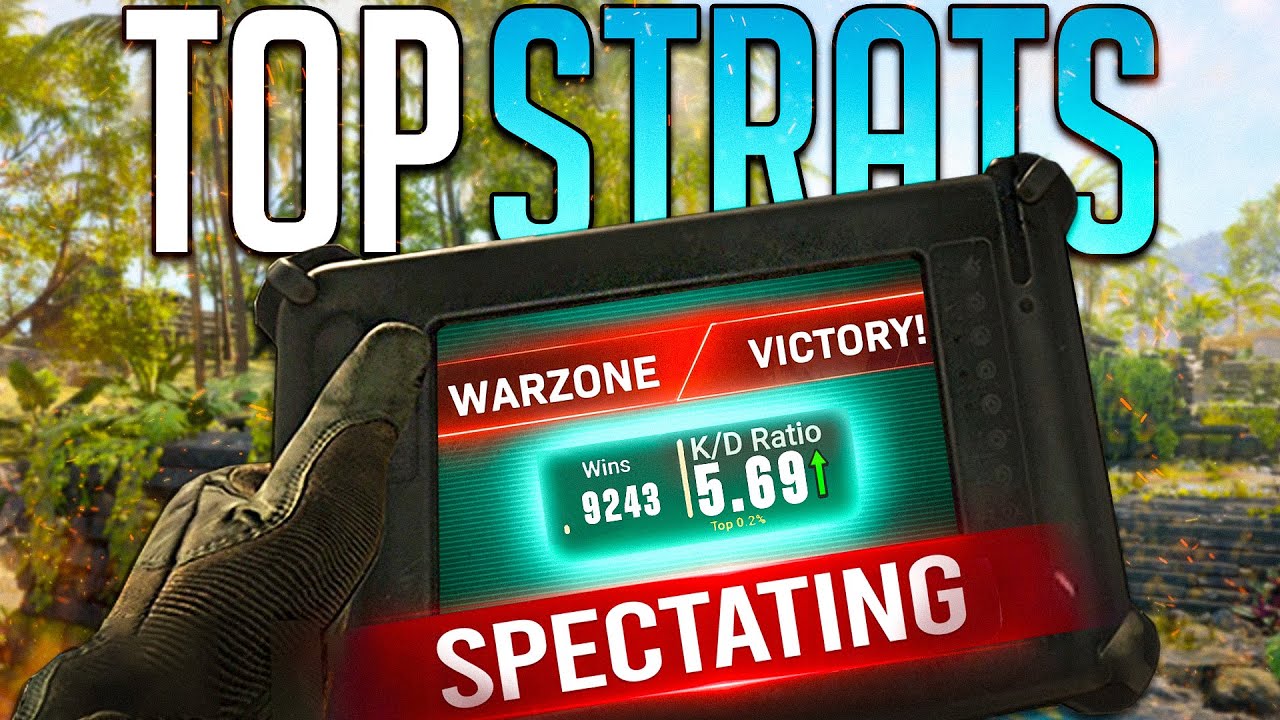 Spectating the Greatest Solo Strategy EVER!  ( Call of Duty Warzone )