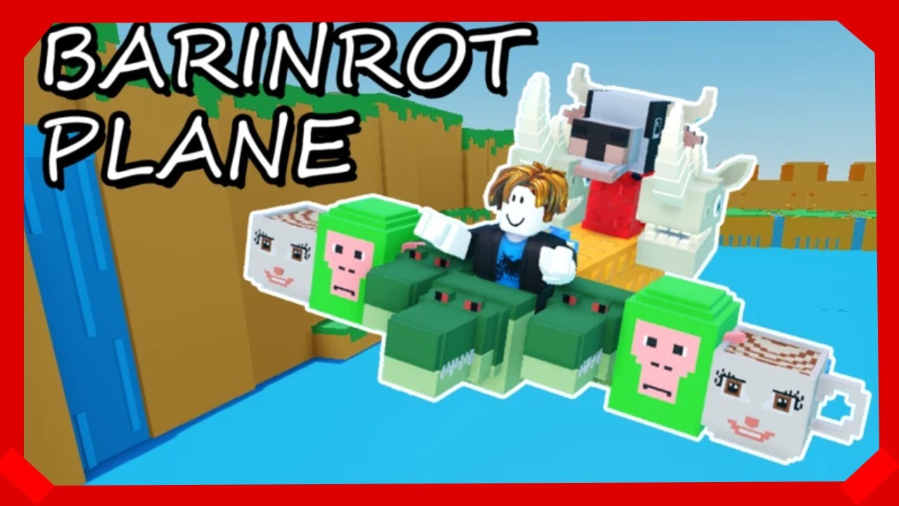 Roblox - Build a Brainrot Plane