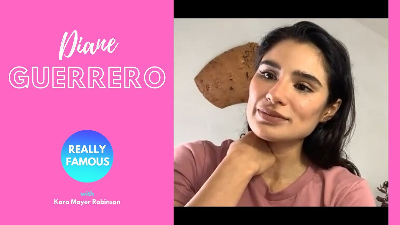 DIANE GUERRERO at HOME: Diane opens up about her life.