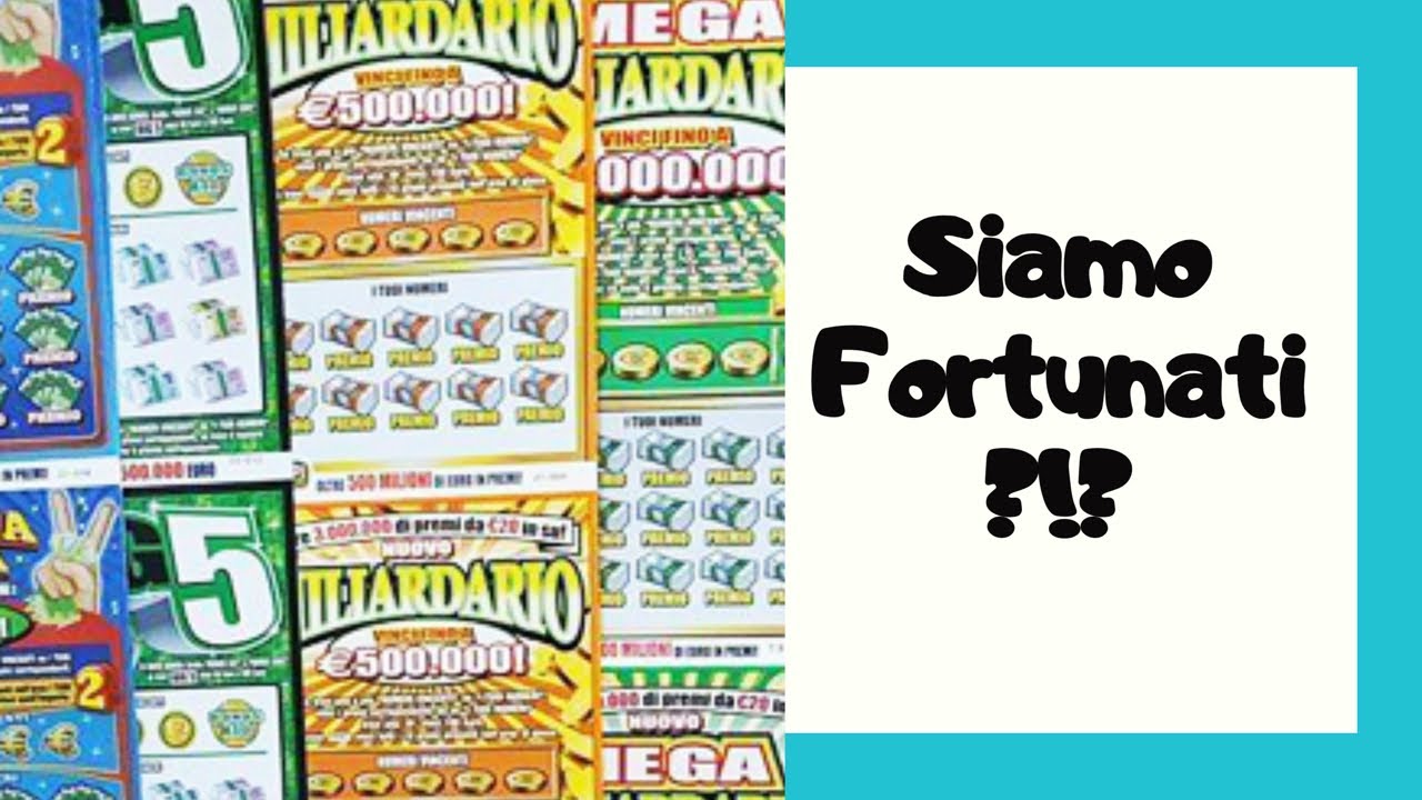Gratta e vinci : Numeri fortunati - battaglia navale - vincitore - Siamo fortunati?!?