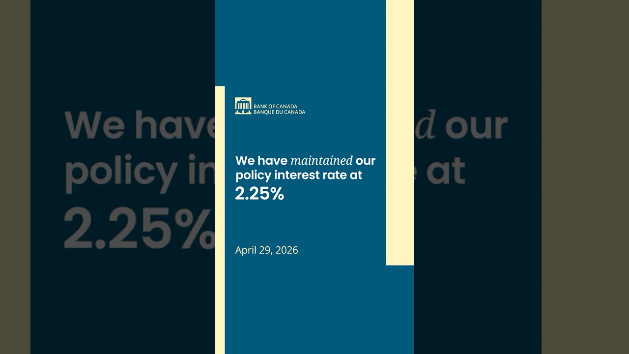 Interest Rate Announcement - April 2026