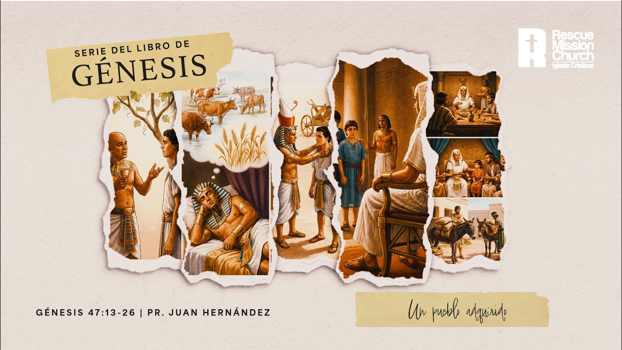 Un pueblo adquirido | Génesis 47:13-26 | Pr. Juan Hernández